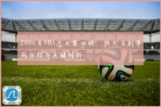 2006年NBA总决赛回顾：热火马刺争冠历程与关键转折
