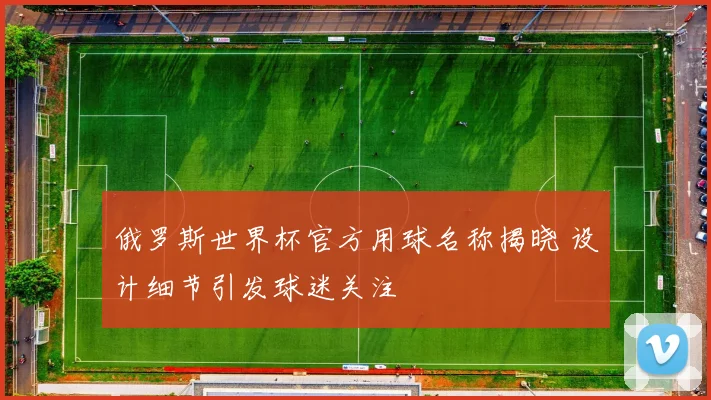 俄罗斯世界杯官方用球名称揭晓 设计细节引发球迷关注